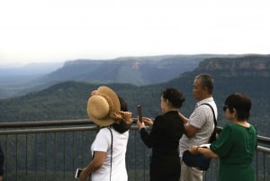 De Sydney| Excursão particular às Blue Mountains| Cachoeiras e vistas