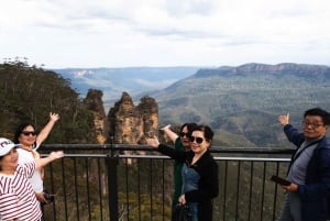 Fra Sydney| Privat Blue Mountains-tur| Vandfald og udsigt