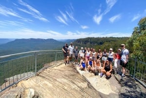 Sydney: Excursão às Blue Mountains com parque de vida selvagem e cachoeiras