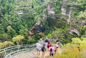 Sydney: Excursão às Blue Mountains com parque de vida selvagem e cachoeiras