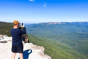 Sydney: Excursão às Blue Mountains com parque de vida selvagem e cachoeiras
