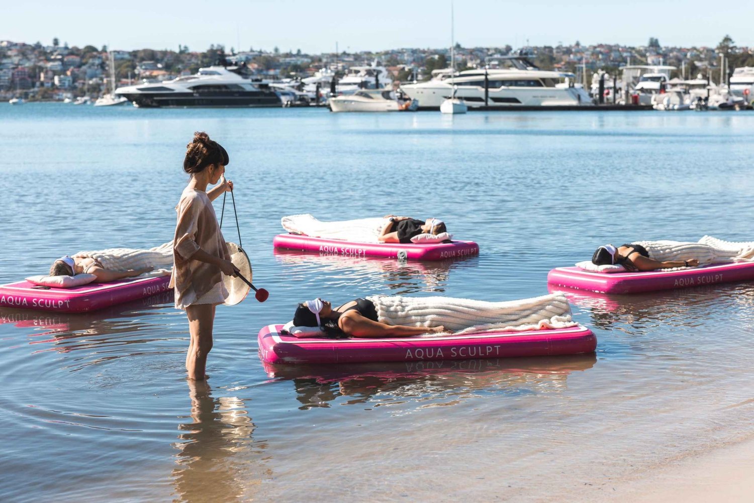 Sydney: Floating Sound Bath at Rose Bay's Bellamy Beach