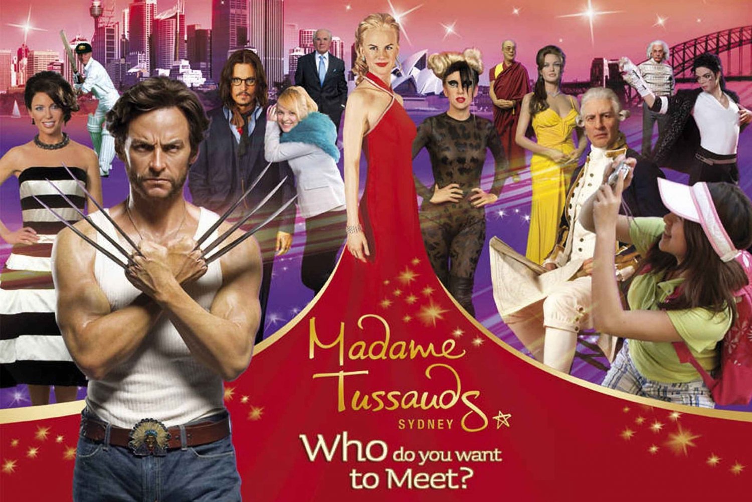 Sydney Harbour: 30-Minute Jet Ride + Madame Tussauds Combo