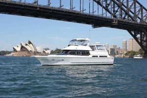Sydney: Crucero por el puerto con almuerzo gourmet a la barbacoa, cerveza y vino
