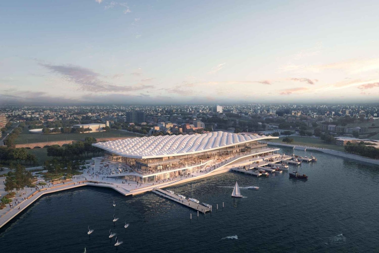 Crociera turistica nel porto di Sydney e al mercato del pesce