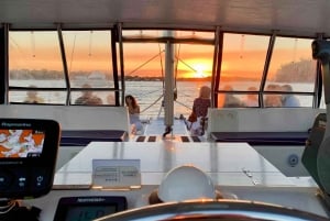 Port de Sydney : croisière en catamaran au coucher du soleil