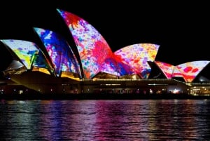 Port w Sydney: Tall Ship Vivid Dinner Cruise