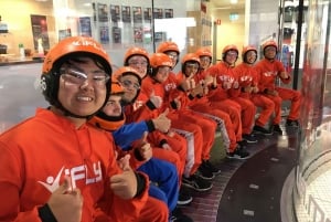 Sydney: expérience de parachutisme en salle