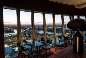 Sydney : Infinity at Sydney Tower Dining Experience (expérience gastronomique à l'infini à la tour de Sydney)