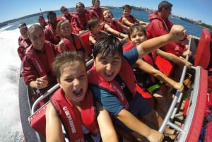 Sydney: passeio de aventura de barco a jato de Circular Quay