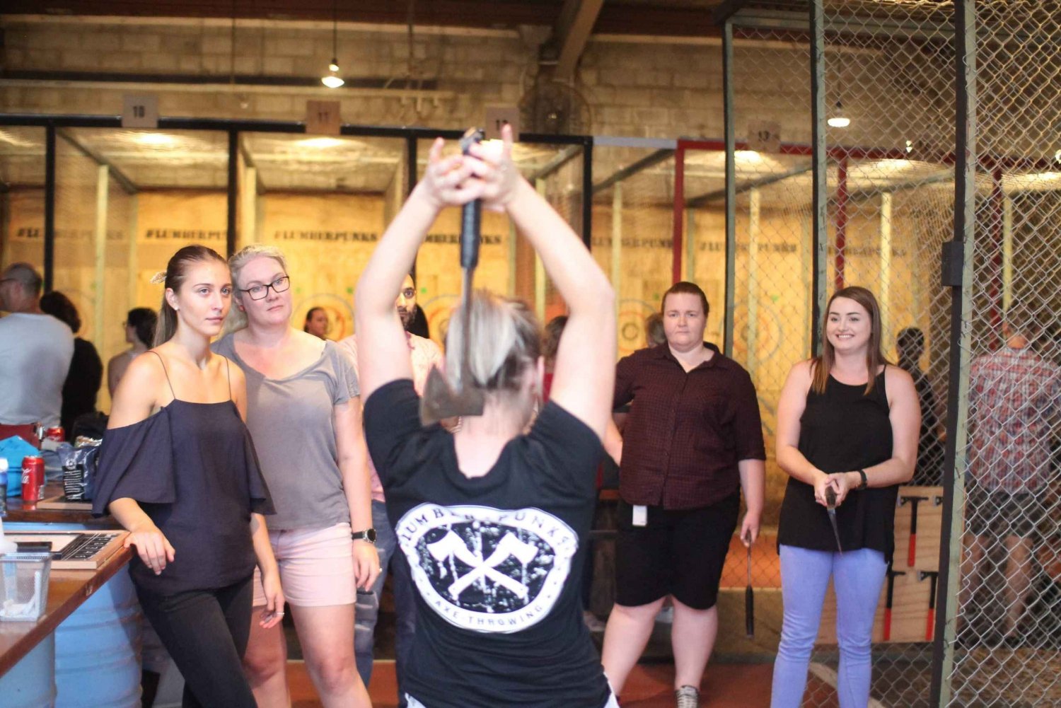 Sydney: Lumber Punks Axe Throwing Experience