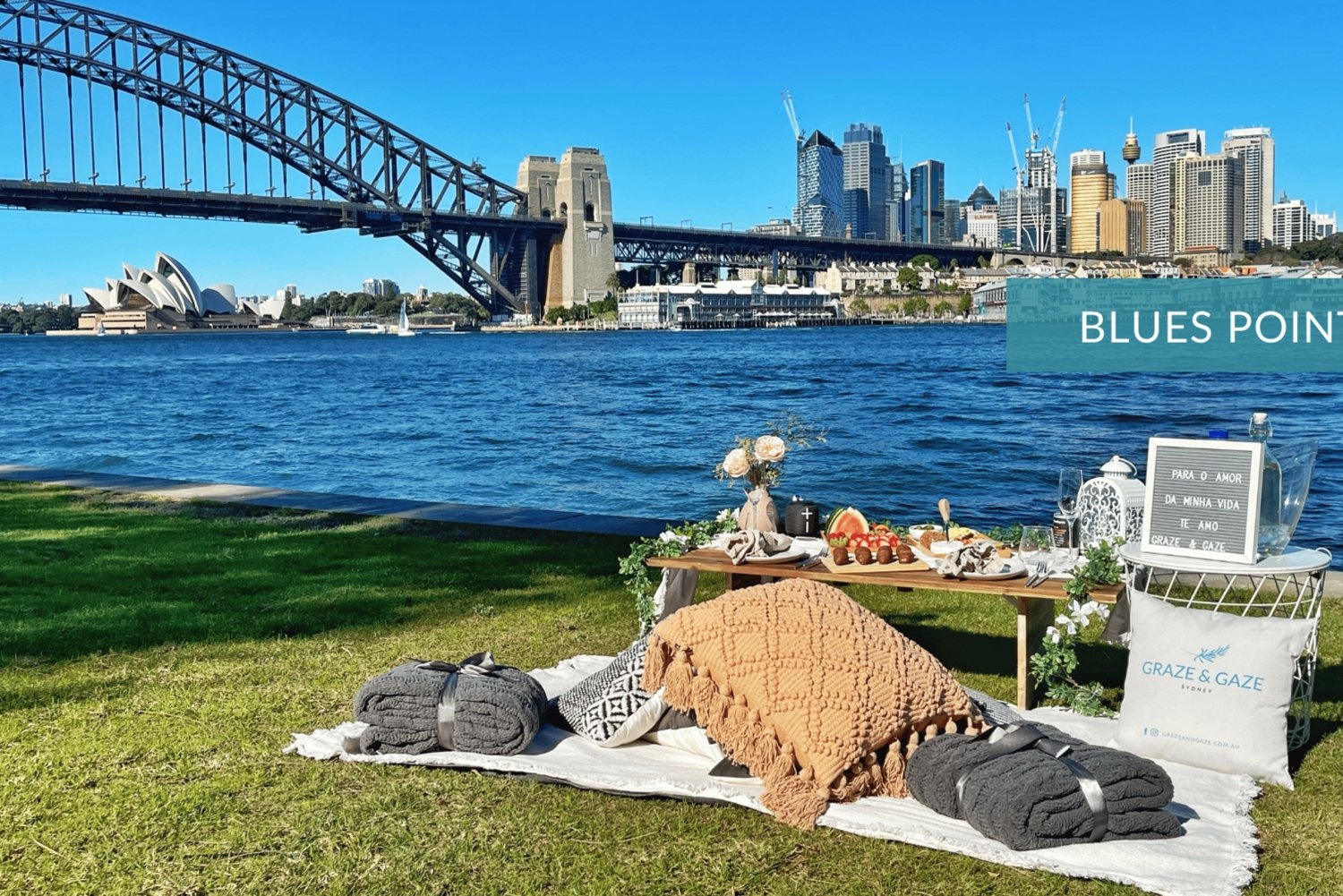 Sydney : pique-nique de luxe pour deux à Blues Point