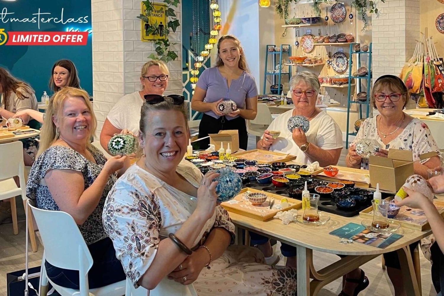 Sydney : Cours de mosaïque - Atelier de lampes turques