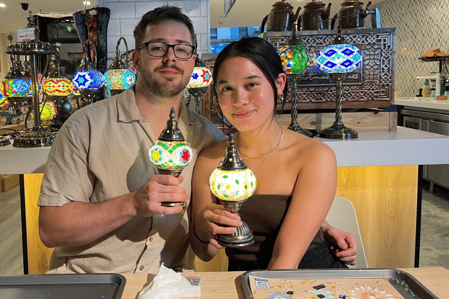 Sydney : Cours de mosaïque - Atelier de lampes turques