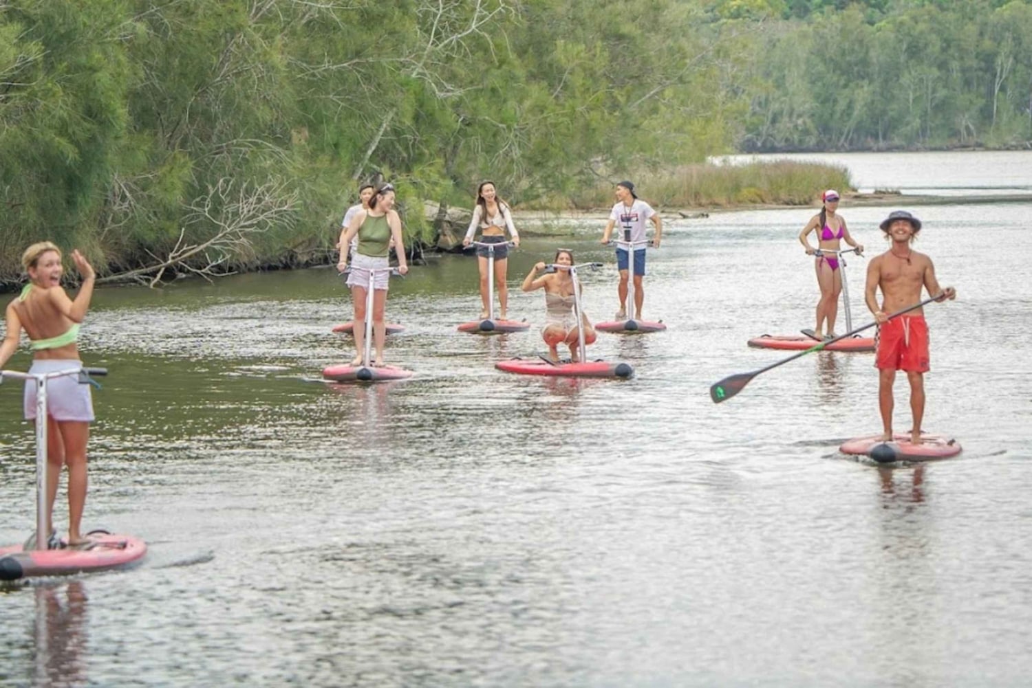 Sydney: Narrabeen Lagoon SUP Tour with Instructor