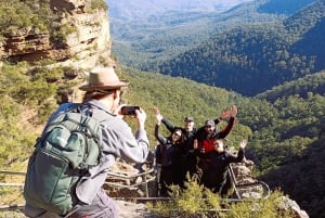 Sydney: Private Blue Mountains, vandfald, vandreture og måltider
