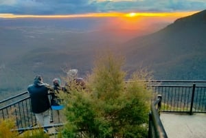 Sydney: Private Blue Mountains, vandfald, vandreture og måltider