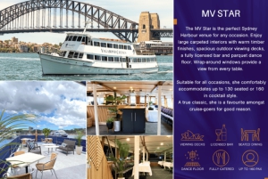 Sydney: Retro partycruise i Sydneys havn med snacks