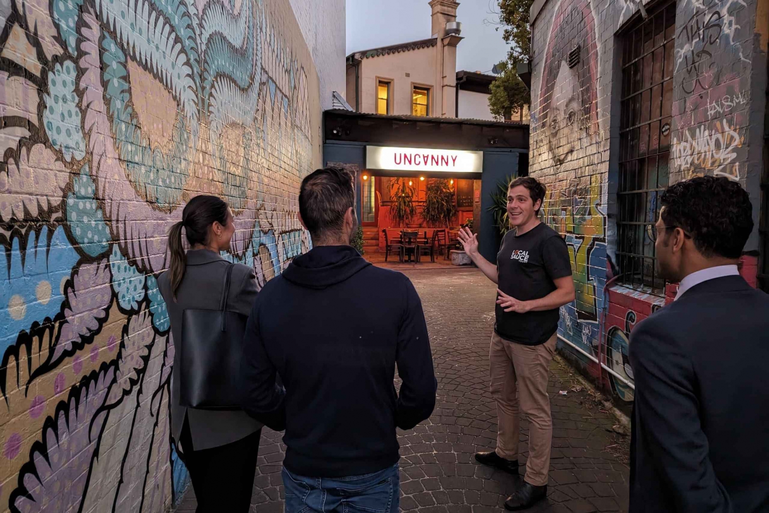 Sydney: Arte de rua e tour por pequenos bares com bebida de cortesia
