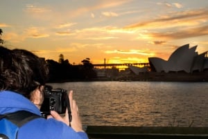 Sydney: excursão fotográfica noturna ao pôr do sol em Sydney