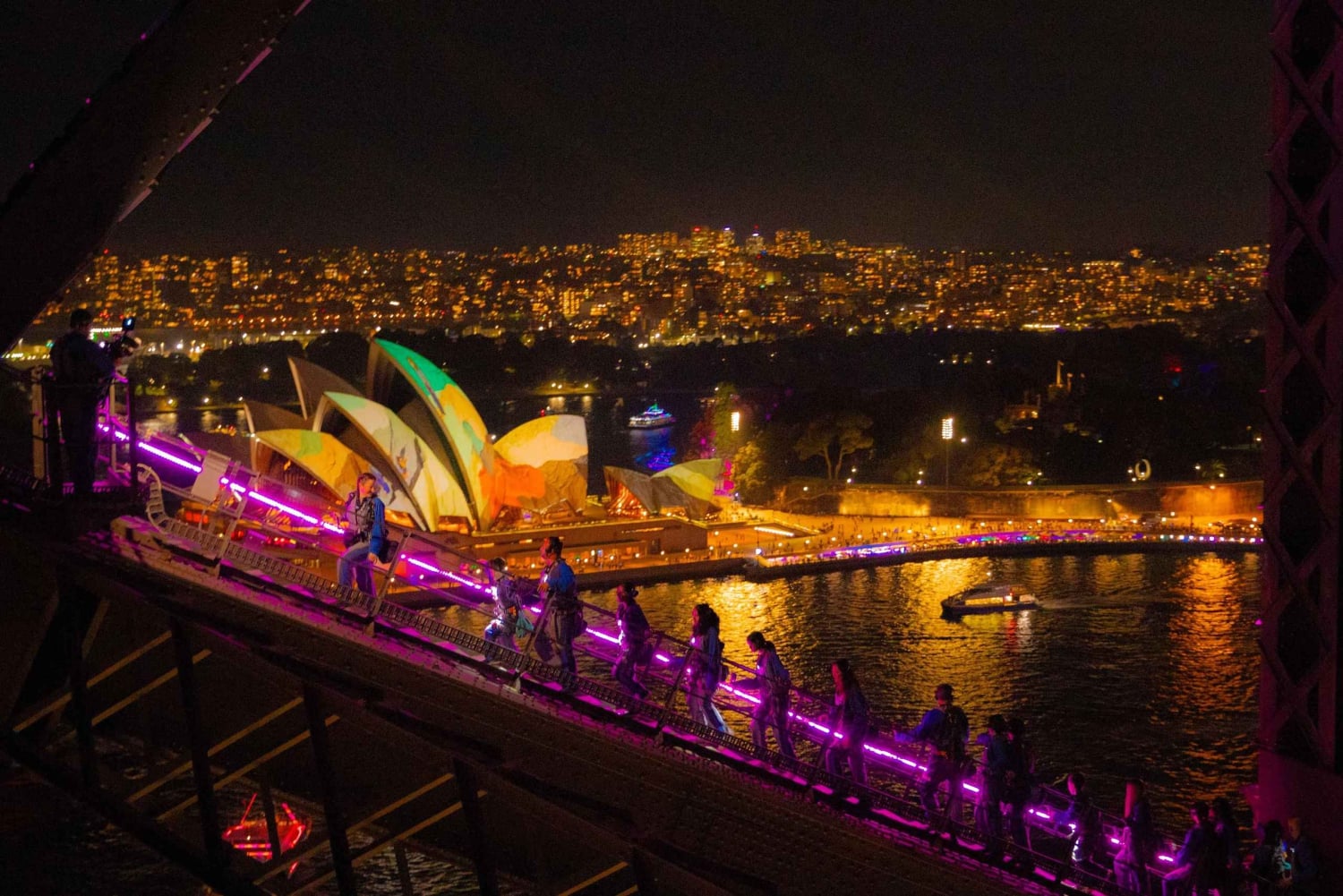 Vivid Sydney BridgeClimb
