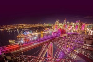 The Vivid Sydney BridgeClimb