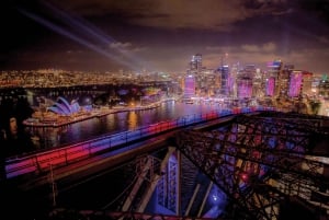 The Vivid Sydney BridgeClimb