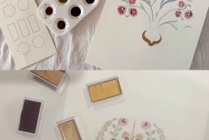 Cours de peinture à l'aquarelle : Motifs floraux traditionnels