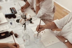 Cursus aquarel schilderen: Traditionele bloemmotieven