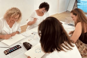 Cursus aquarel schilderen: Traditionele bloemmotieven