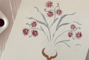 Cursus aquarel schilderen: Traditionele bloemmotieven