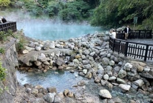 Depuis Taipei : visite des sources thermales de Beitou et du volcan Yangmingshan