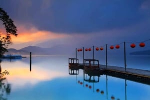 Z Tajpej lub Taichung: wycieczka 1-dniowa nad jezioro Sun Moon Lake i rejs statkiem