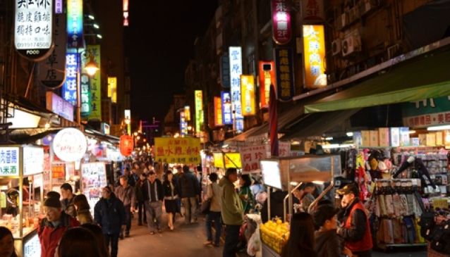 GuangZhou und WuZhou Street Nachtmarkt