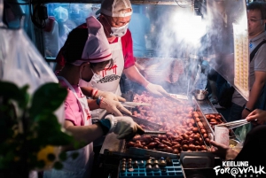 Keelung: Wycieczka kulinarna na nocny targ, aby odkryć kulinarne przysmaki