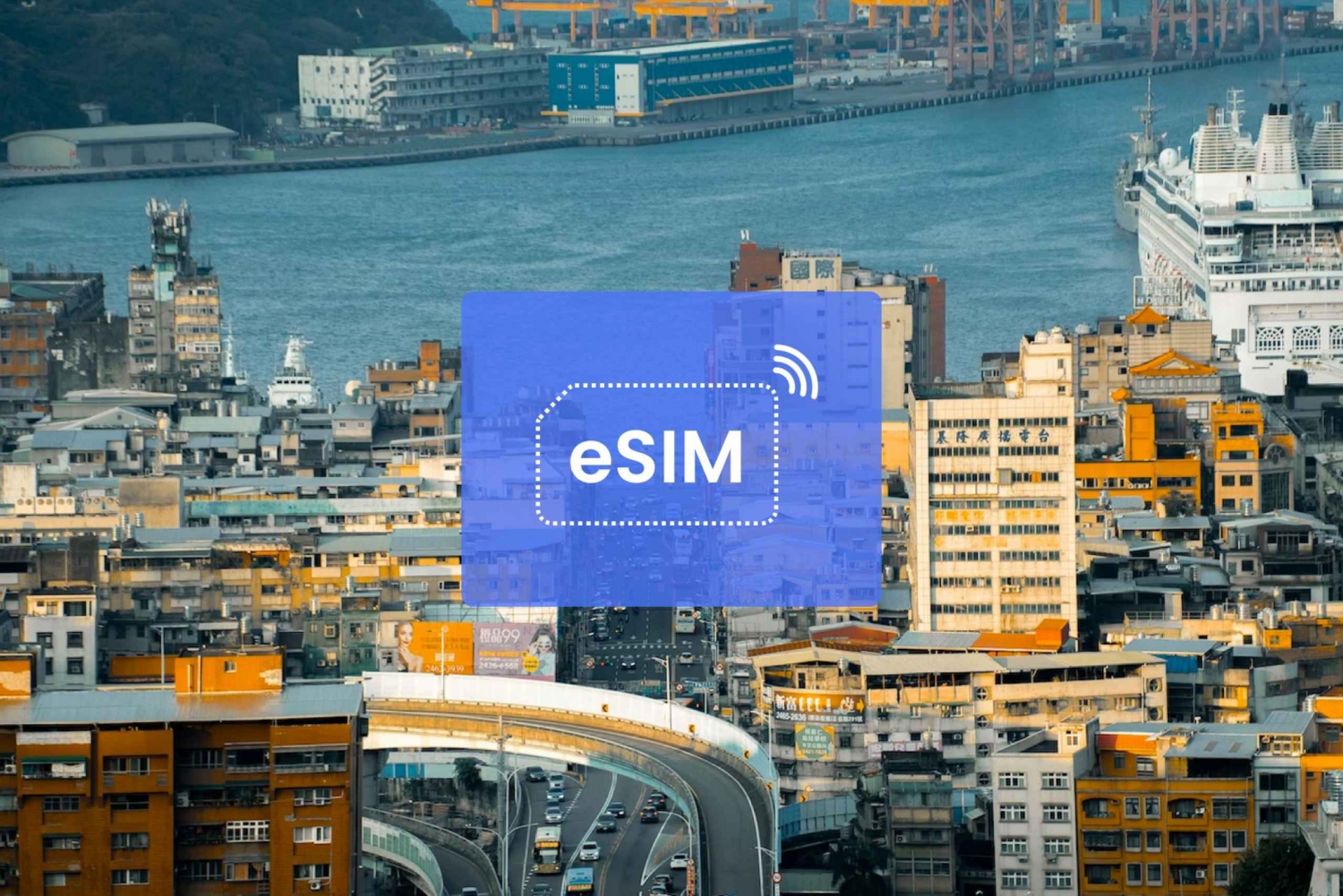 Keelung: Taiwan/Asia eSIM Roaming mobildataplan for roaming
