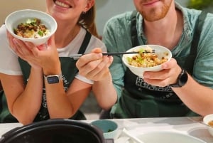 Taipei: Aula de culinária e aventura no mercado histórico de Dadaocheng