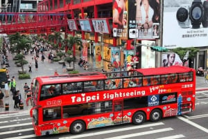 Taipei: Autobús turístico Hop-On Hop-Off con audioguía