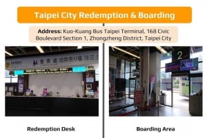 Taipei: Aeropuerto de Taoyuan (TPE) Traslado de ida y vuelta en autobús