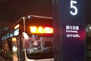 Taipei: Taoyuan Lufthavn (TPE) Bustransfer retur