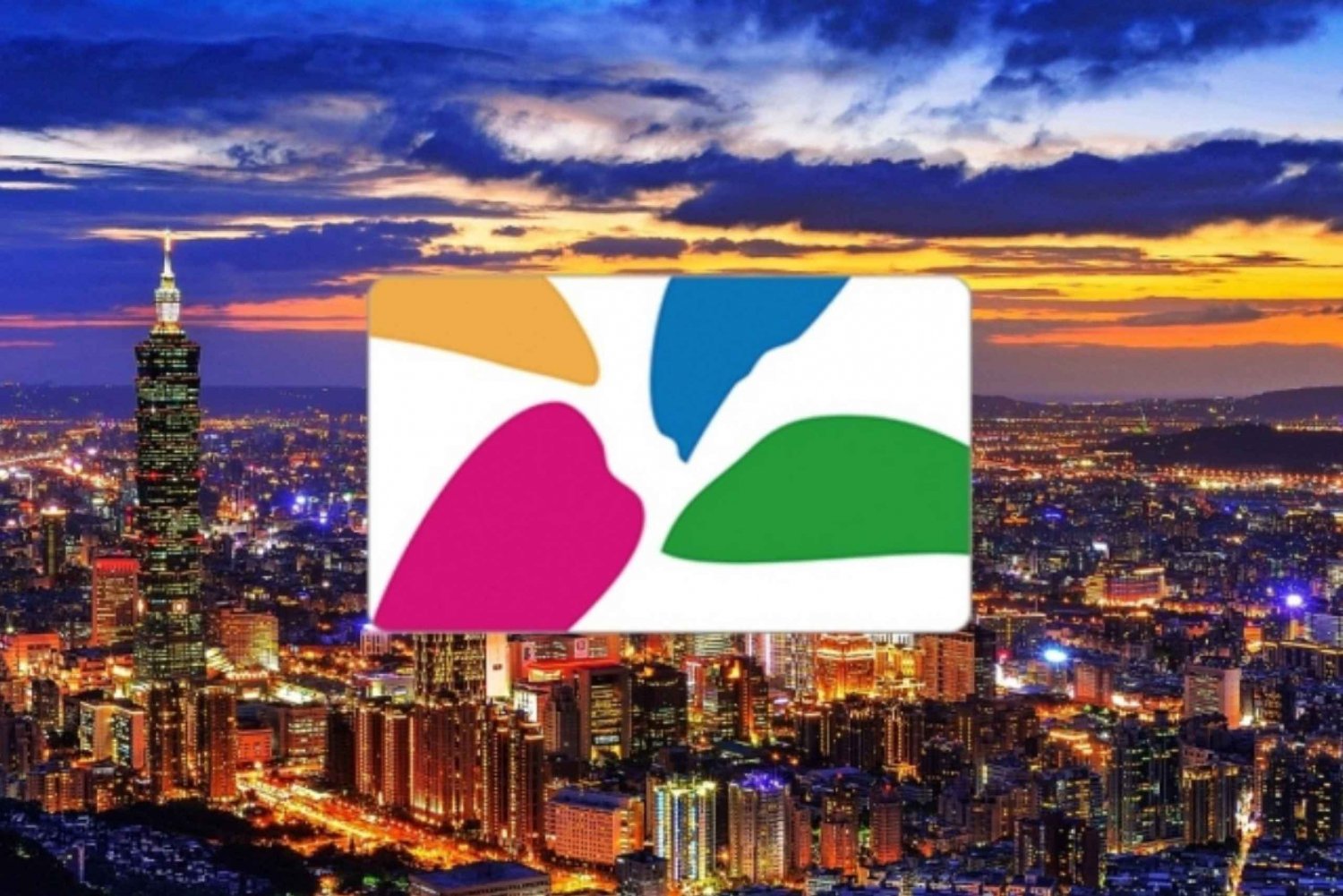 Taiwan: EasyCard transportkort (afhentning i TPE lufthavn)