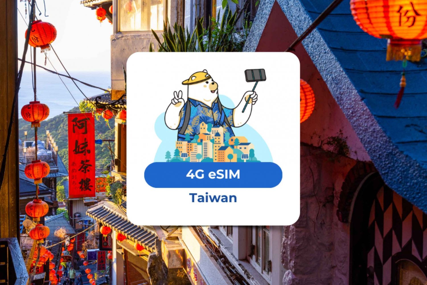 Taiwan: Plano de dados móveis eSIM