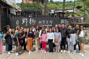 Från Taipei: Dagsutflykt till Shifen, Jiufen och Yehliu Geopark