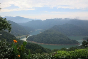 Thousand Island Lake and Pinglin Tea Plantation from Taipei