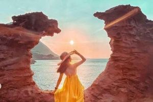 Ondas e rodas: um dia na costa colorida de Keelung