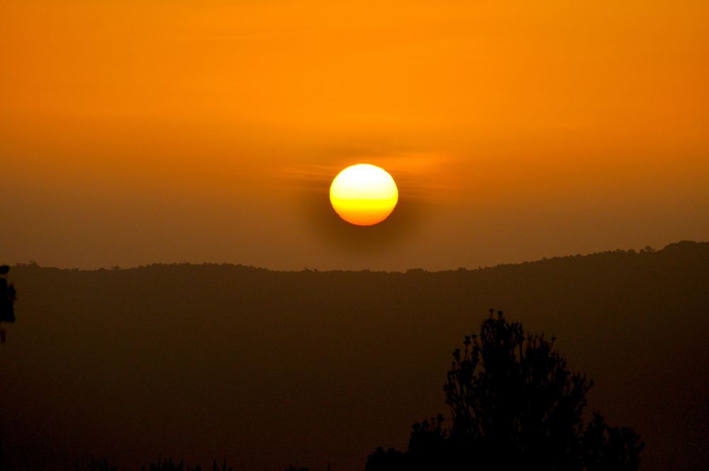 African sunset. Photo: Iain Beable