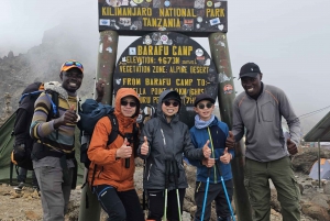 #1. Beste Kilimanjaro dagwandeling-Machame route-ISMANI