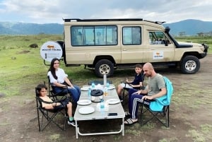 3 dagers safari i Lake Manyara, Ngorongoro og Tarangire