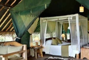 3 päivän Amboseli safari luksuslodge & lennot