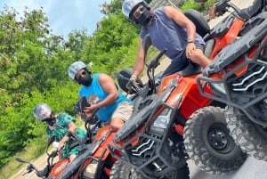3h quad tours in Nungwi and Kendwa along coastal paths and through villages